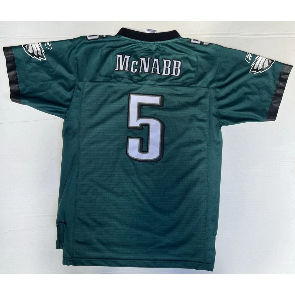 VTG Donovan McNabb #5 Philadelphia Eagles Reebok Jersey Youth XL (18-20) Green